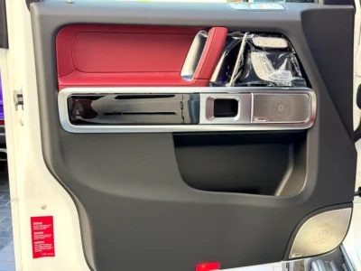 2025 Mercedes-Benz G-Class G 63 AMG 4.0 Litres V8 Petrol Engine White Red SUV Korean Specs