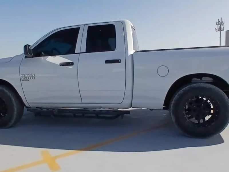 2020 Dodge RAM 3.6 Litres 6 Cylinders Petrol Engine White Red Pickup Truck Automatic