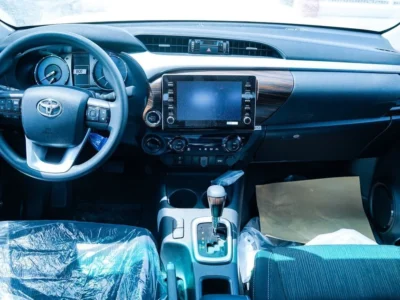 2026 Toyota Hilux 6 Cylinders Petrol Engine White Black Pickup Truck GCC Specs