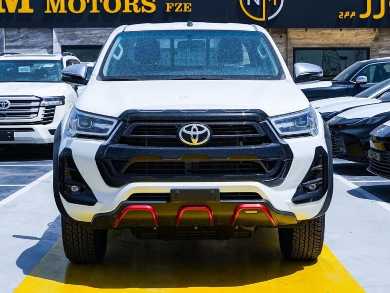 2026 Toyota Hilux 6 Cylinders Petrol Engine White Black Pickup Truck GCC Specs
