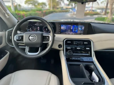 2026 Nissan Patrol SE T2 3.8-liter V6 Petrol Engine Silver Beige SUV GCC Automatic