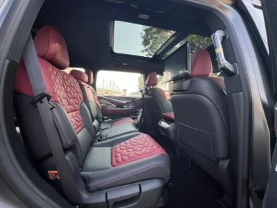 2026 Nissan Patrol SE PLATINUM 3.8-liter V6 Petrol Engine White Red SUV GCC Automatic