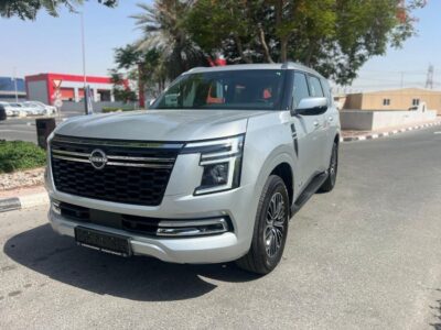 2026 Nissan Patrol SE PLATINUM 3.8-liter V6 Petrol Engine Silver Red SUV GCC Automatic