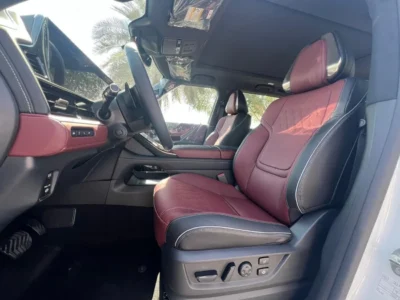 2026 Infiniti QX80 Autograph Bench Chairs 3.5L 6 Cylinders Engine White Red SUV GCC