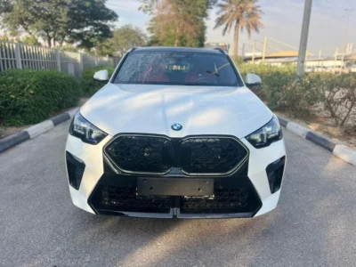 2026 BMW X2 XDRIVE 20I 2.0 Litres 4 Cylinders Petrol Engine White Red SUV GCC Specs