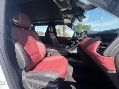 2026 Infiniti QX80 Autograph Bench Chairs 3.5L 6 Cylinders Engine White Red SUV GCC
