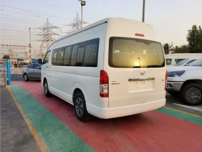 2026 Toyota Hiace High Roof Old Shape 2.5 Litres 4 Cylinders Diesel Engine White Grey MT