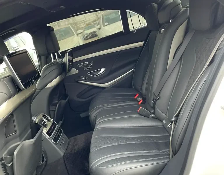 2015 Mercedes-Benz S-Class S 550 8 Cylinders Petrol Engine White Black Sedan PREMIUM EDITION