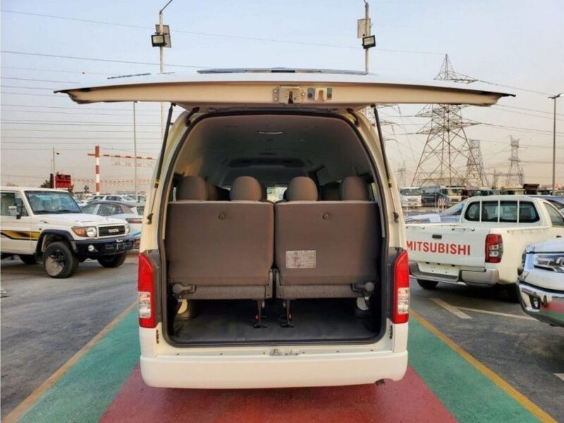 2026 Toyota Hiace High Roof Old Shape 2.5 Litres 4 Cylinders Diesel Engine White Grey MT