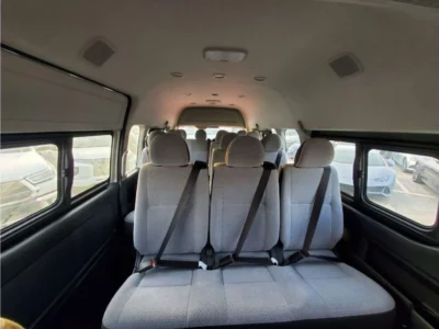 2026 Toyota Hiace High Roof Old Shape 2.5 Litres 4 Cylinders Diesel Engine White Grey MT