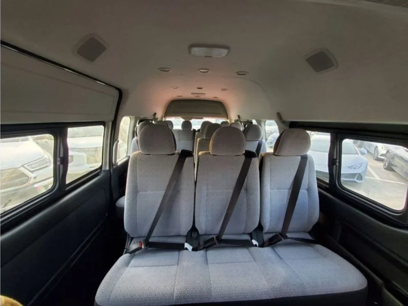 2026 Toyota Hiace High Roof Old Shape 2.5 Litres 4 Cylinders Diesel Engine White Grey MT