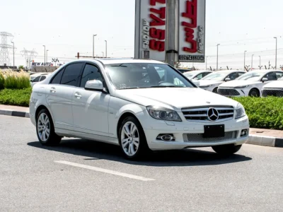 2008 Mercedes-Benz C-Class C250 4 Cylinders Petrol Engine White Black Sedan Japanese Specs
