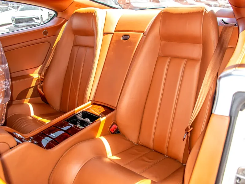 2007 Bentley Continental GT 12 Cylinders Petrol Engine White Tan Coupe GCC Specs