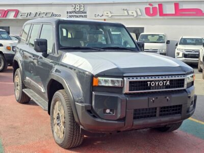 2026 Toyota Land Cruiser Prado MID 2.4 Litre 4 Cylinder Petrol Turbo Engine Grey Tan SUV GCC