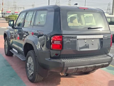 2026 Toyota Land Cruiser Prado MID 2.4 Litre 4 Cylinder Petrol Turbo Engine Grey Tan SUV GCC