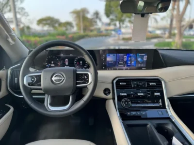 2026 Nissan Patrol SE T2 3.8-liter V6 Petrol Engine Black Beige SUV GCC Automatic
