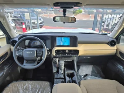 2026 Toyota Land Cruiser Prado MID 2.4 Litre 4 Cylinder Petrol Turbo Engine Grey Tan SUV GCC