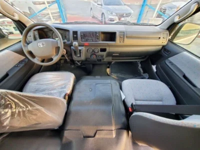 2026 Toyota Hiace High Roof Old Shape 2.5 Litres 4 Cylinders Diesel Engine White Grey MT