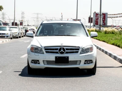 2008 Mercedes-Benz C-Class C250 4 Cylinders Petrol Engine White Black Sedan Automatic