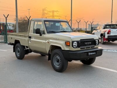 2026 Toyota Land Cruiser Pick Up Std 4.0L 6 Cylinders Single Cab Utility Tan Pickup Truck