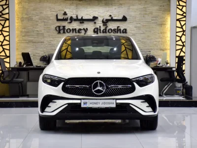 2025 Mercedes-Benz GLC Coupe GLC 200 4MATIC 4 Cylinders Engine White Red Crossover GCC