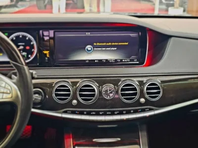 2014 Mercedes Benz S400 Std 3.5 Litres Turbo 6 Cylinders Engine Black Sedan Korean Specs