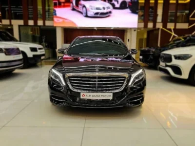 2014 Mercedes Benz S400 Std 3.5 Litres Turbo 6 Cylinders Engine Black Sedan Korean Specs