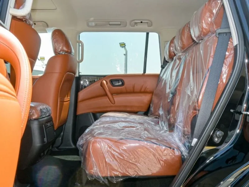 2024 Nissan PATROL LE T2 5.6 Litres V8 Petrol Engine Black Tan SUV Automatic GCC Specs