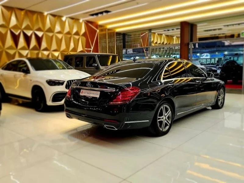 2014 Mercedes Benz S400 Std 3.5 Litres Turbo 6 Cylinders Engine Black Sedan Korean Specs
