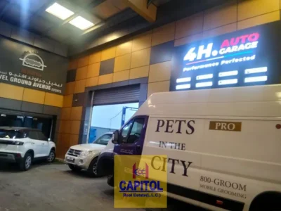 COMMERCIAL WAREHOUSE 4882 SQFT WITH OFFICE BUILT CAR REPAIR PURPOSE FOR RENT