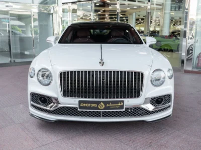 2020 BENTLEY FLYING SPUR FIRST EDITION 6.0 Litres 12 Cylinders Engine White Red Sedan GCC