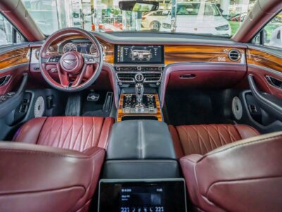 2020 BENTLEY FLYING SPUR FIRST EDITION 6.0 Litres 12 Cylinders Engine White Red Sedan GCC