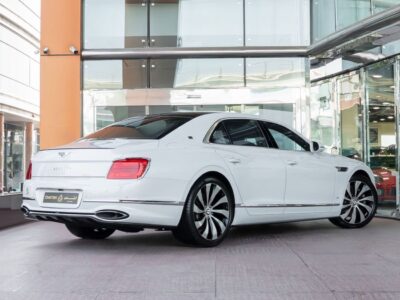2020 BENTLEY FLYING SPUR FIRST EDITION 6.0 Litres 12 Cylinders Engine White Red Sedan GCC