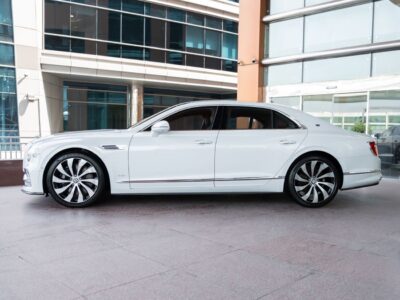 2020 BENTLEY FLYING SPUR FIRST EDITION 6.0 Litres 12 Cylinders Engine White Red Sedan GCC