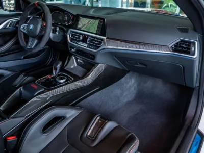 2023 BMW M4 CSL 3.0L Twin Turbocharged Inline 6 Engine White Black Coupe GCC Specs