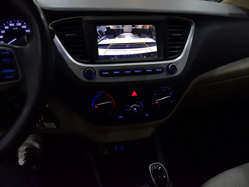 2020 Hyundai Accent GLS 4 Cylinders Petrol Engine Blue Black Sedan GCC Specs Automatic
