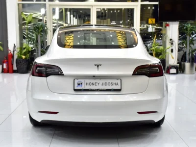 2021 Tesla Model 3 Standard Plus Electric Vehicle White Sedan American Specs 350 - 450 KM Range
