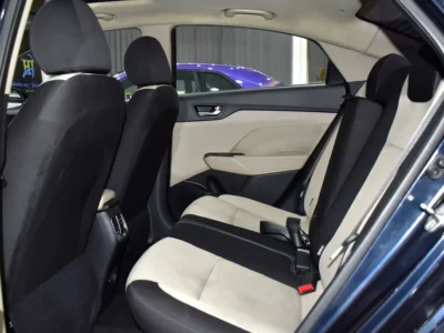 2020 Hyundai Accent GLS 4 Cylinders Petrol Engine Blue Black Sedan GCC Specs Automatic