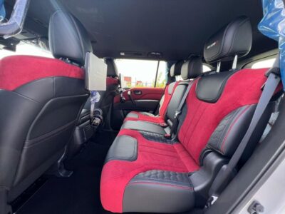 2023 Nissan Patrol NISMO 5.6 Litres 8 Cylinders Petrol Engine Silver Red SUV GCC Specs