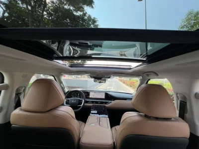 2026 Infiniti QX80 SENSORY BENCH CHAIRS 3.5 Litres 6 Cylinders Petrol Engine Black Tan SUV