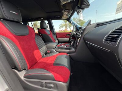2023 Nissan Patrol NISMO 5.6 Litres 8 Cylinders Petrol Engine Silver Red SUV GCC Specs