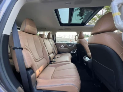 2026 Infiniti QX80 SENSORY BENCH CHAIRS 3.5 Litres 6 Cylinders Petrol Engine Black Tan SUV