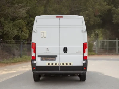 2023 Peugeot Boxer L2h2 Manual 2.2L 4 Cylinders Diesel Engine White Grey Panel Van GCC
