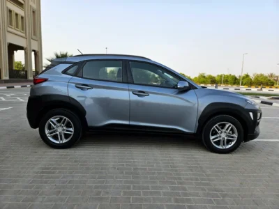 2019 Hyundai Kona Limited 1.6L Turbo 4 Cylinders Petrol Engine Grey Compact SUV GCC Specs