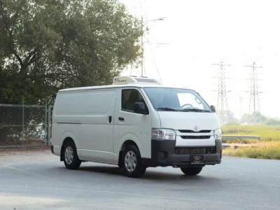 2024 Toyota Hiace GL Standard Roof 2.7L 4 Cylinders Petrol Engine White Grey Panel Van GCC