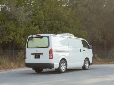 2024 Toyota Hiace GL Standard Roof 2.7L 4 Cylinders Petrol Engine White Grey Panel Van GCC