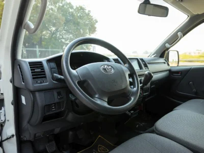 2024 Toyota Hiace GL Standard Roof 2.7L 4 Cylinders Petrol Engine White Grey Panel Van GCC
