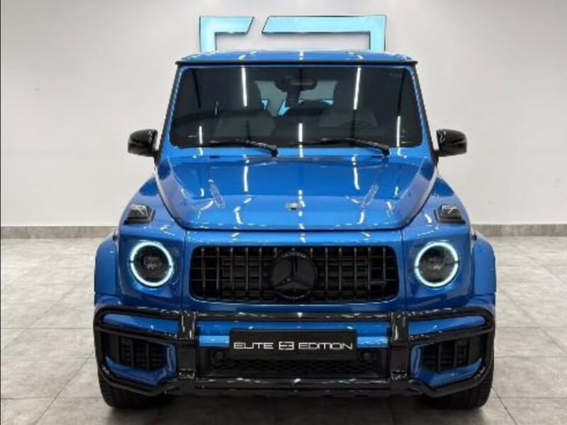 2026 Mercedes-Benz G 63 AMG 4.0-liter Twin-Turbo V8 Petrol Engine Blue Beige SUV GCC
