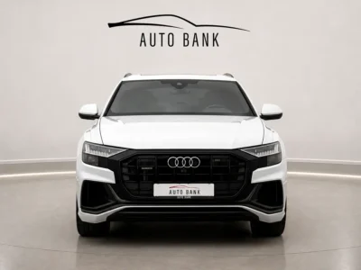 2023 Audi Q8 55 TFSI quattro S line V6 Petrol Engine White Black SUV GCC Specs Pristine Condition