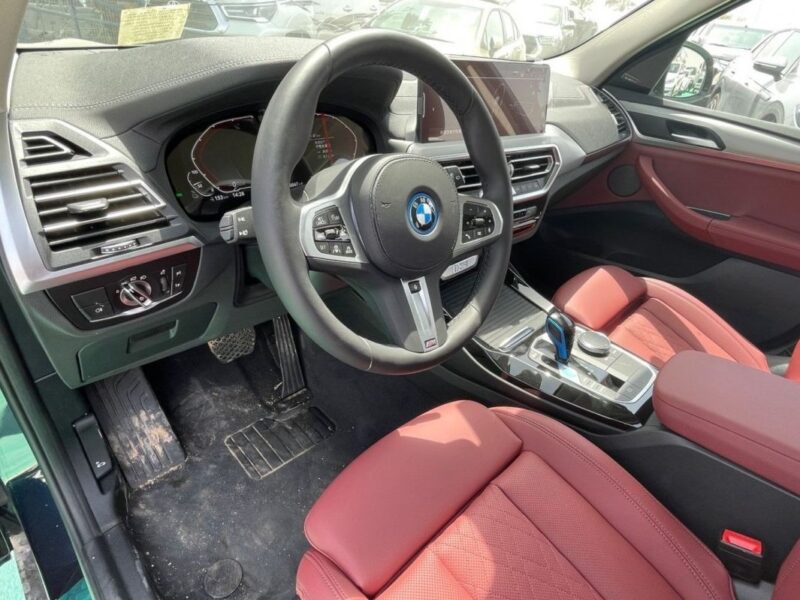 2024 BMW X3 2.0L Turbocharged inline-4 Cylinders Petrol Engine Black Red SUV GCC Specs
